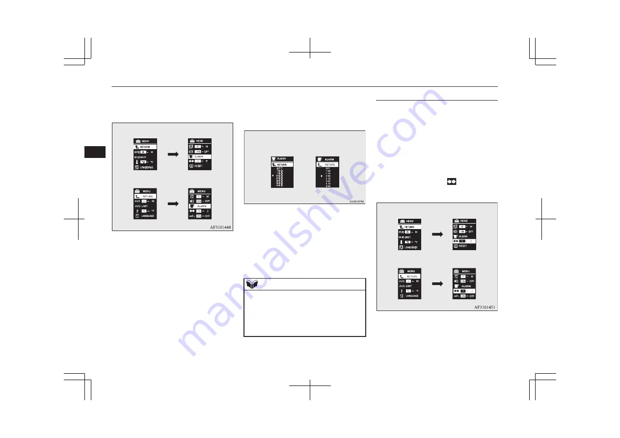 Mitsubishi MOTORS ASX Series Owner'S Manual Download Page 130