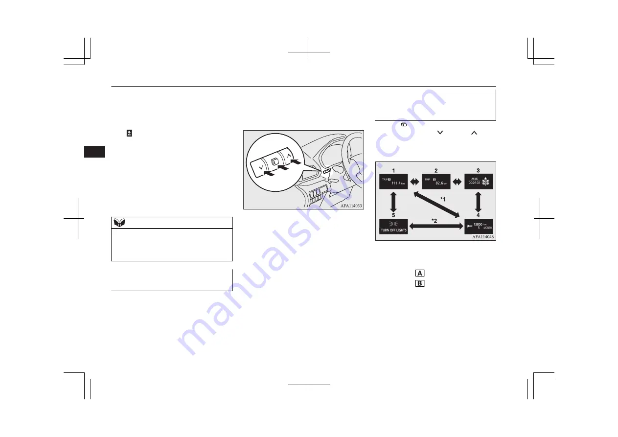 Mitsubishi MOTORS Eclipse Cross 2018 Owner'S Manual Download Page 104