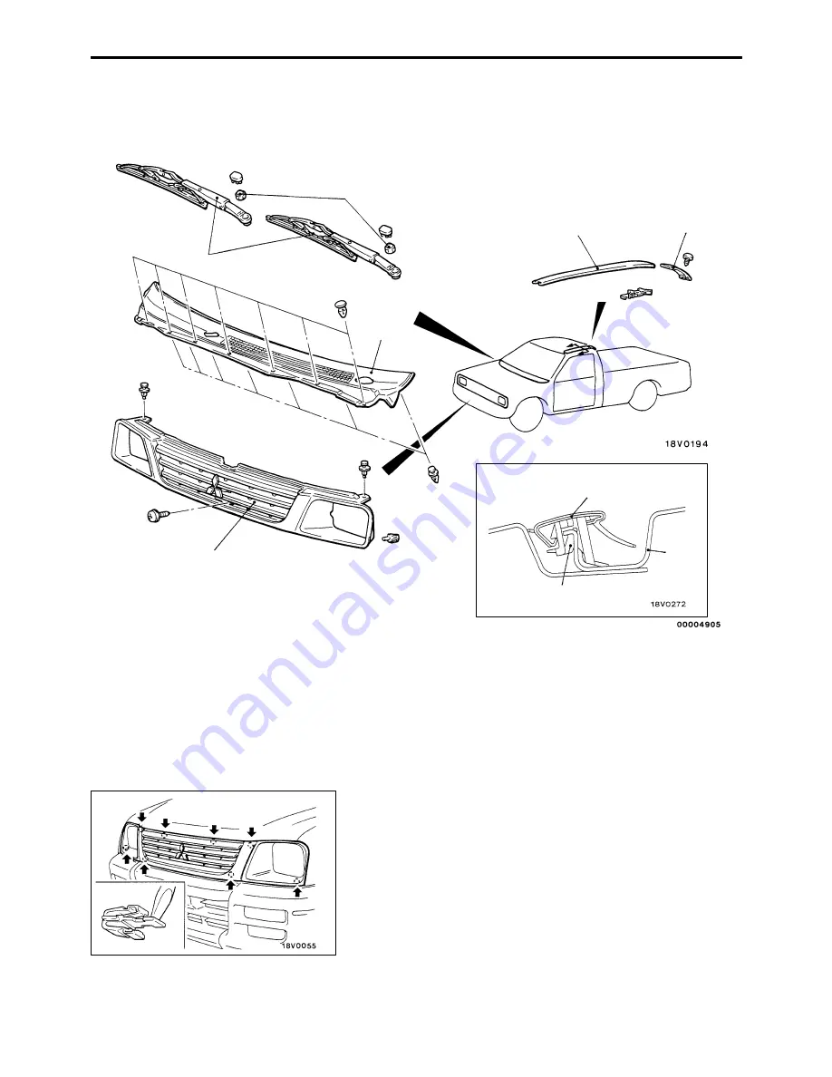 Mitsubishi MOTORS L200 1996 Скачать руководство пользователя страница 1323