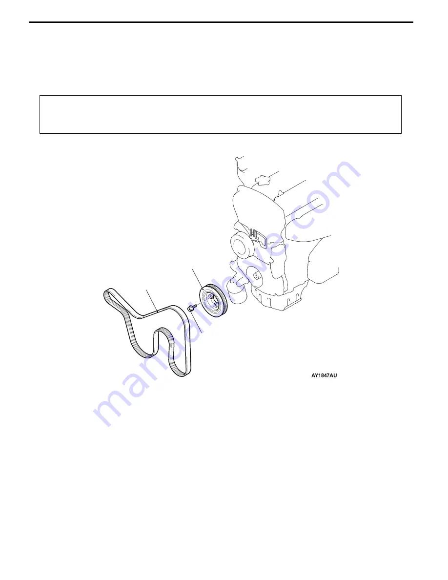 Mitsubishi MOTORS Lancer Evolution-VII 2001 Workshop Manual Download Page 46