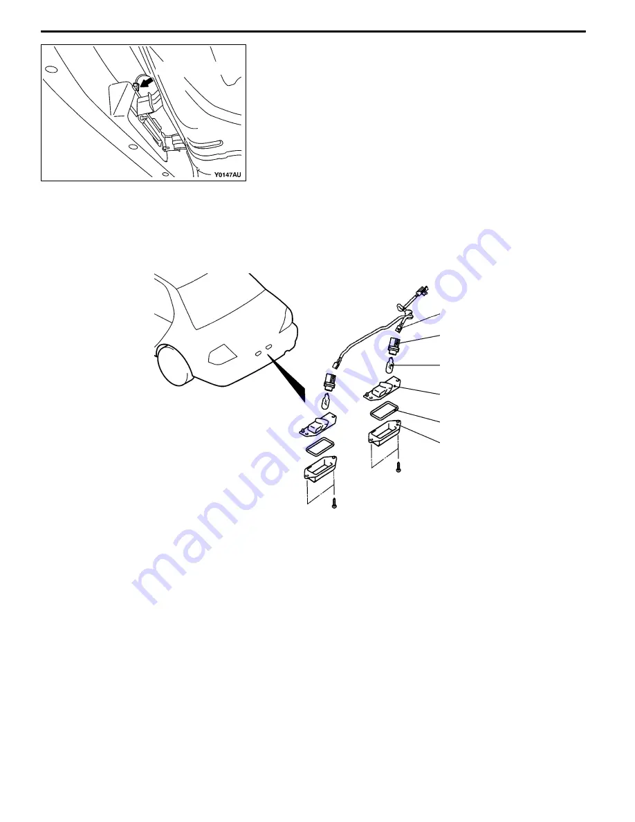 Mitsubishi MOTORS Lancer Evolution-VII 2001 Workshop Manual Download Page 1002