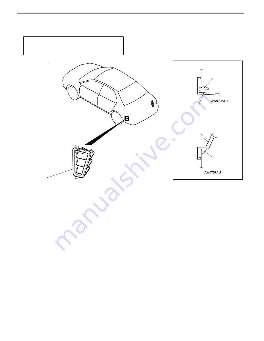 Mitsubishi MOTORS Lancer Evolution-VII 2001 Workshop Manual Download Page 1094