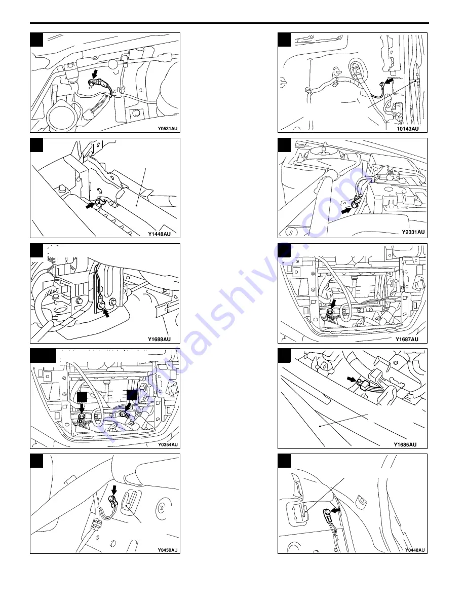 Mitsubishi MOTORS Lancer Evolution-VII 2001 Workshop Manual Download Page 1160