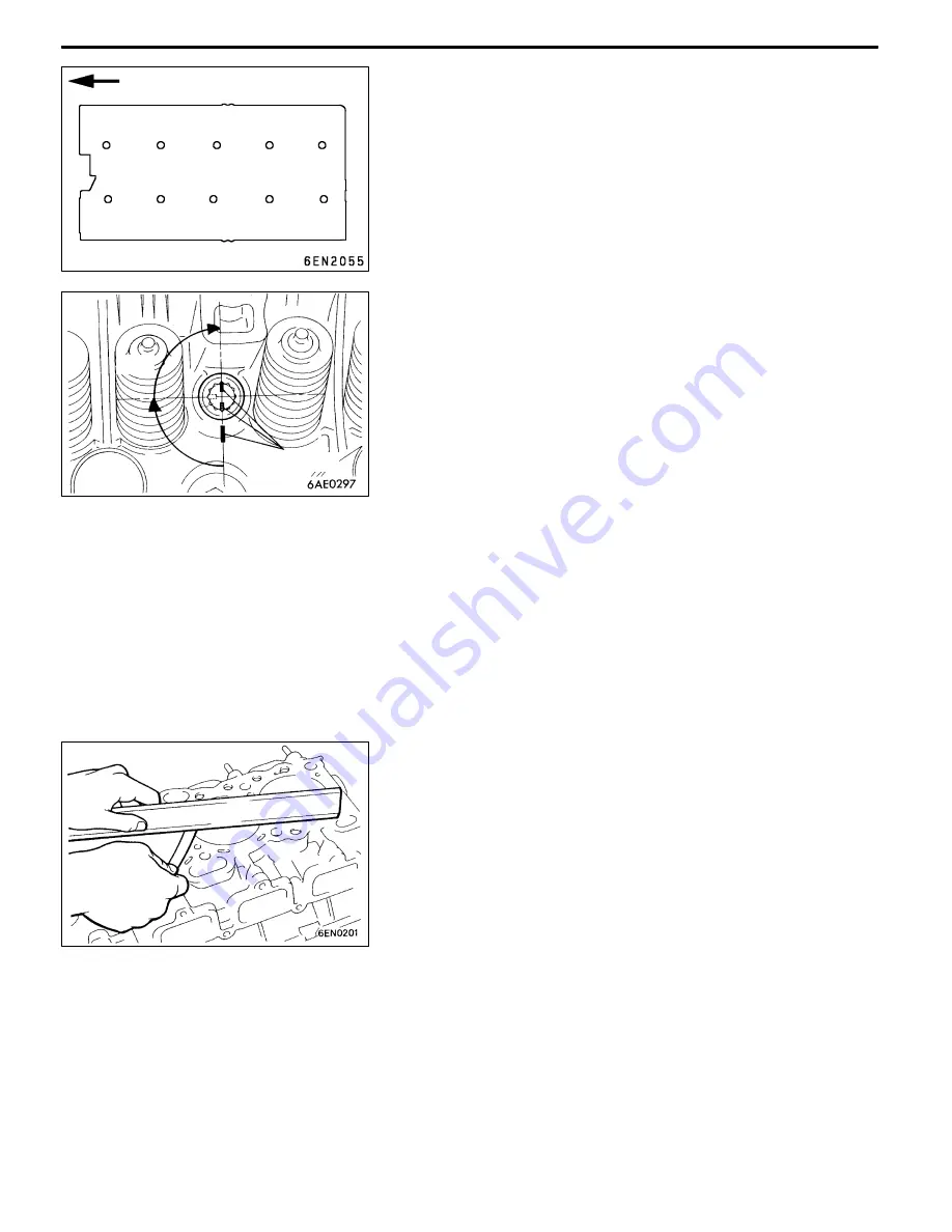 Mitsubishi MOTORS Lancer Evolution-VII 2001 Workshop Manual Download Page 122