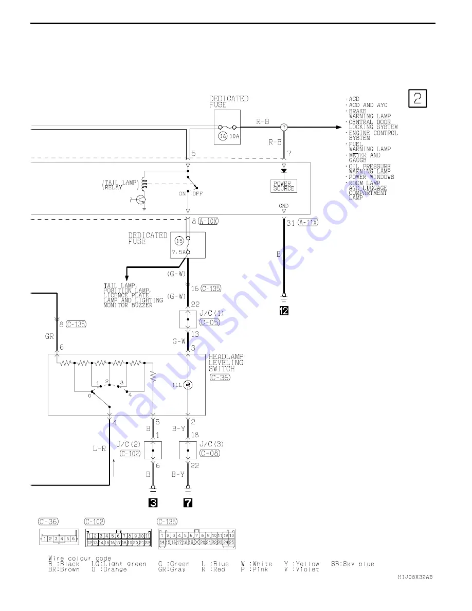 Mitsubishi MOTORS Lancer Evolution-VII 2001 Workshop Manual Download Page 1240