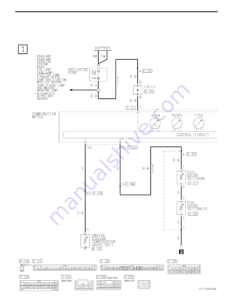 Mitsubishi MOTORS Lancer Evolution-VII 2001 Workshop Manual Download Page 1261