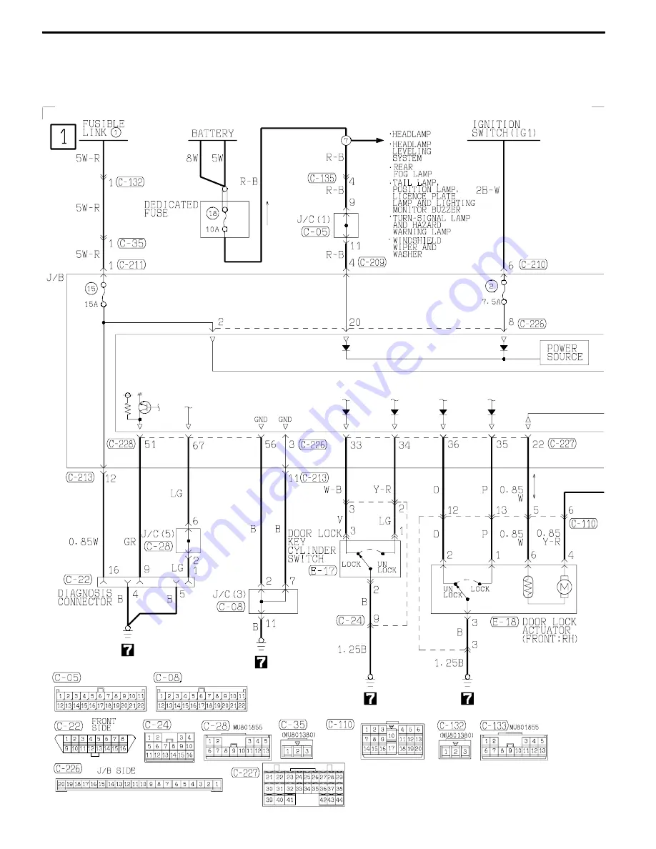 Mitsubishi MOTORS Lancer Evolution-VII 2001 Workshop Manual Download Page 1281