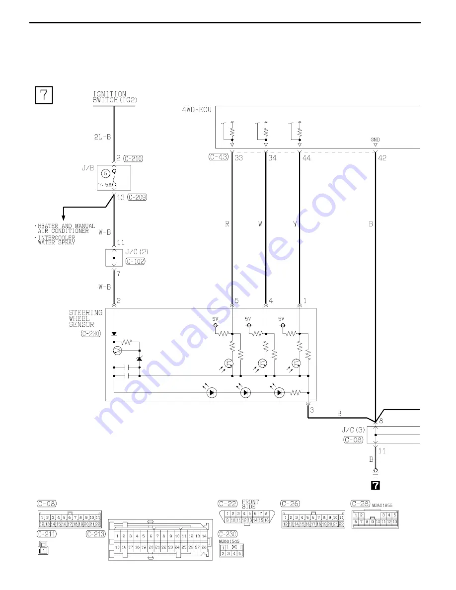 Mitsubishi MOTORS Lancer Evolution-VII 2001 Workshop Manual Download Page 1335