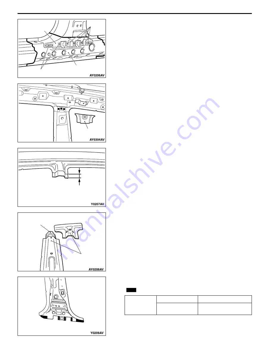 Mitsubishi MOTORS Lancer Evolution-VII 2001 Workshop Manual Download Page 1441