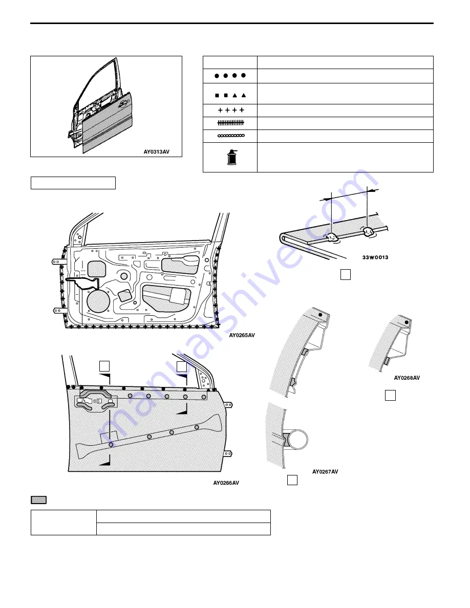 Mitsubishi MOTORS Lancer Evolution-VII 2001 Workshop Manual Download Page 1454