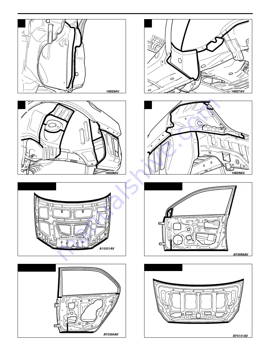 Mitsubishi MOTORS Lancer Evolution-VII 2001 Workshop Manual Download Page 1459