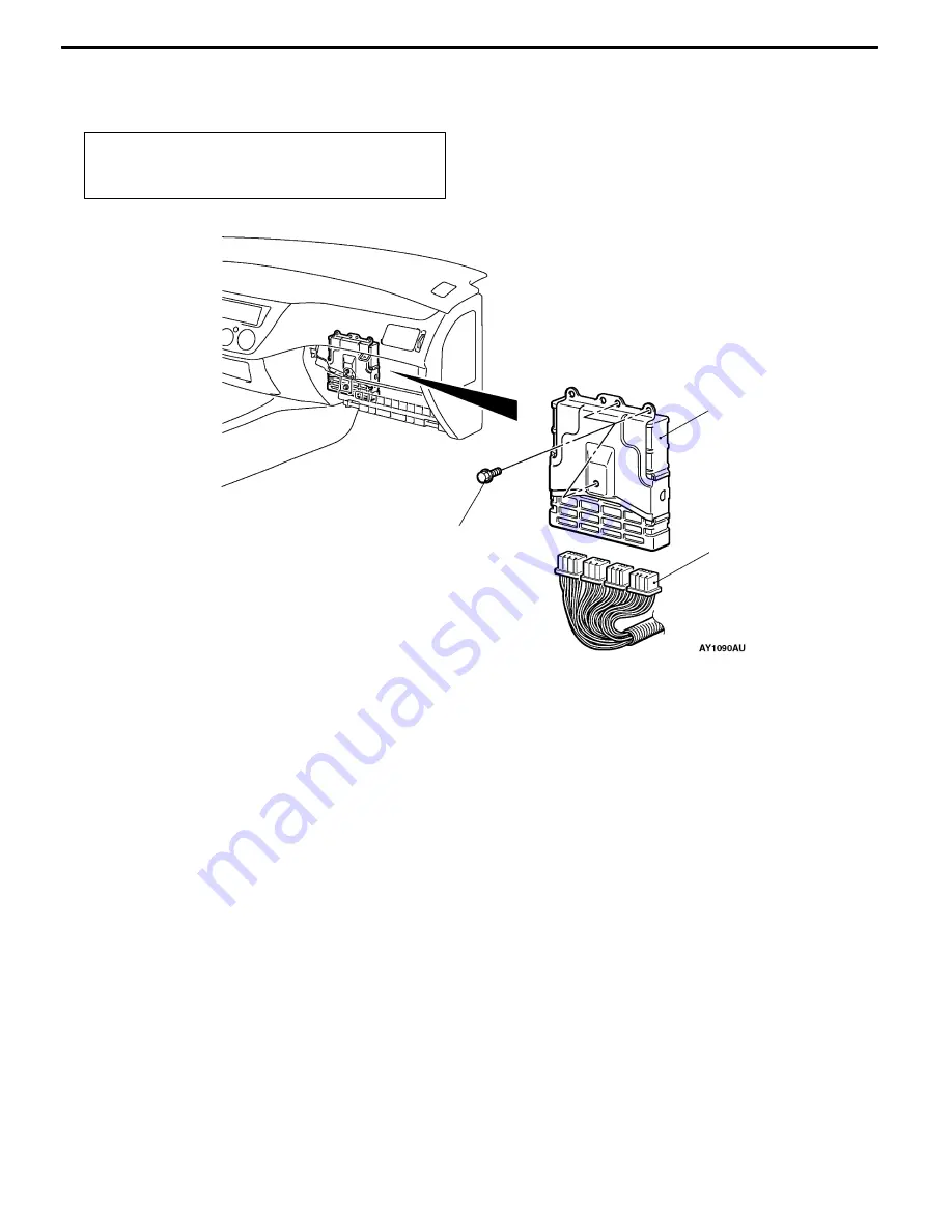 Mitsubishi MOTORS Lancer Evolution-VII 2001 Workshop Manual Download Page 304