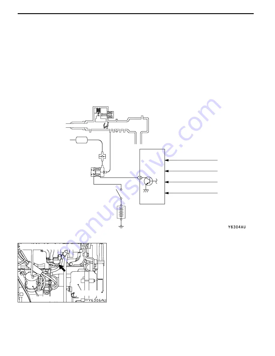 Mitsubishi MOTORS Lancer Evolution-VII 2001 Workshop Manual Download Page 405