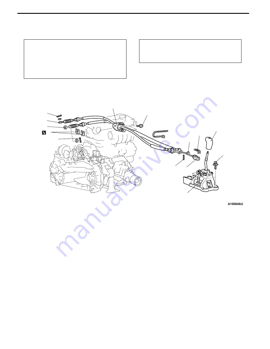 Mitsubishi MOTORS Lancer Evolution-VII 2001 Workshop Manual Download Page 479