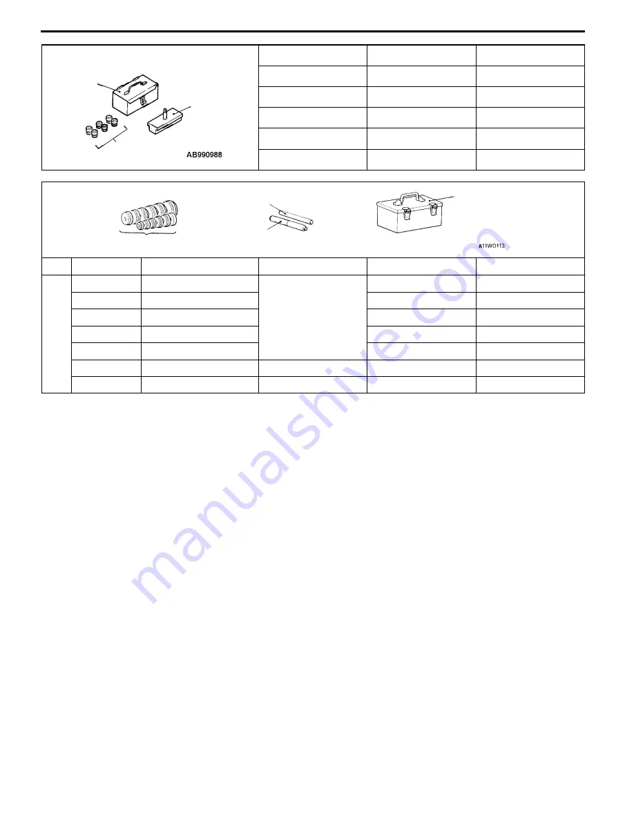 Mitsubishi MOTORS Lancer Evolution-VII 2001 Workshop Manual Download Page 579