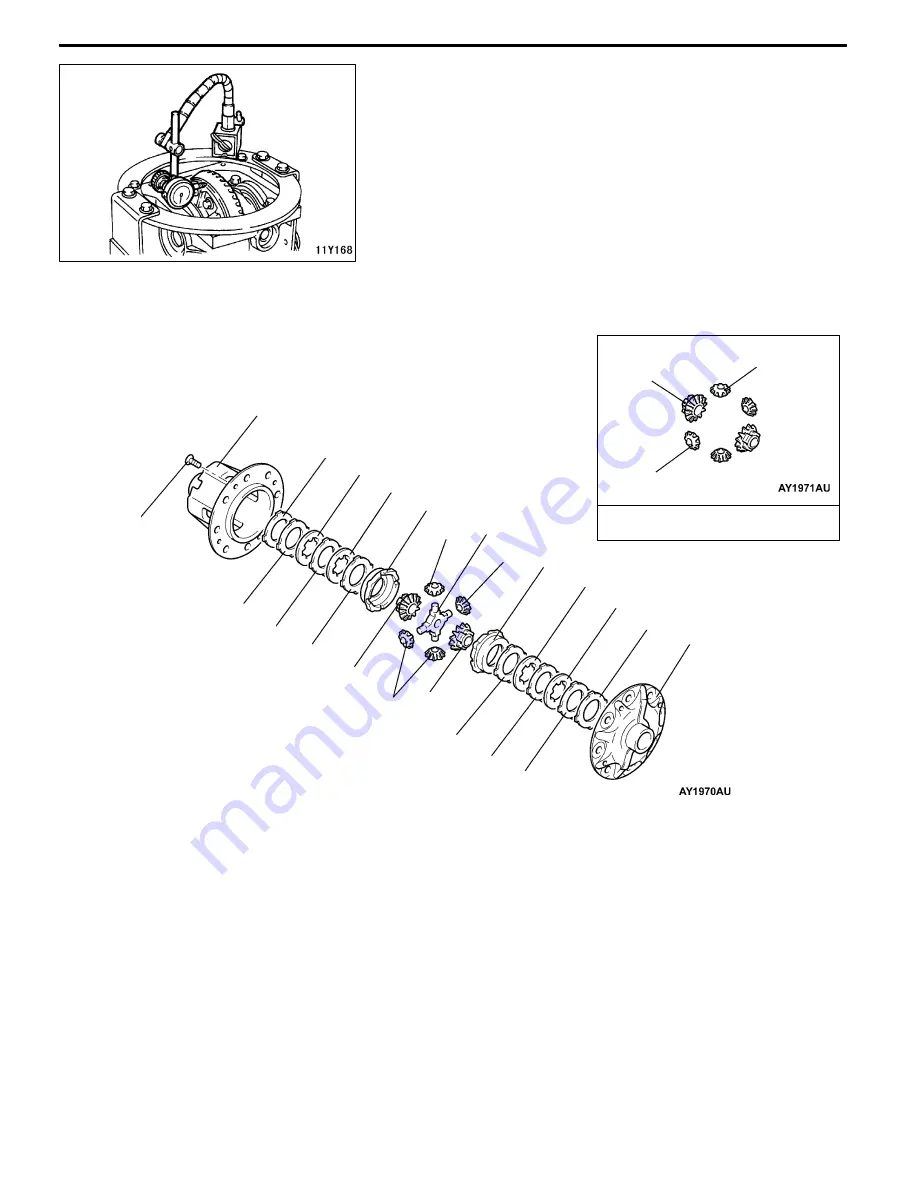 Mitsubishi MOTORS Lancer Evolution-VII 2001 Workshop Manual Download Page 621