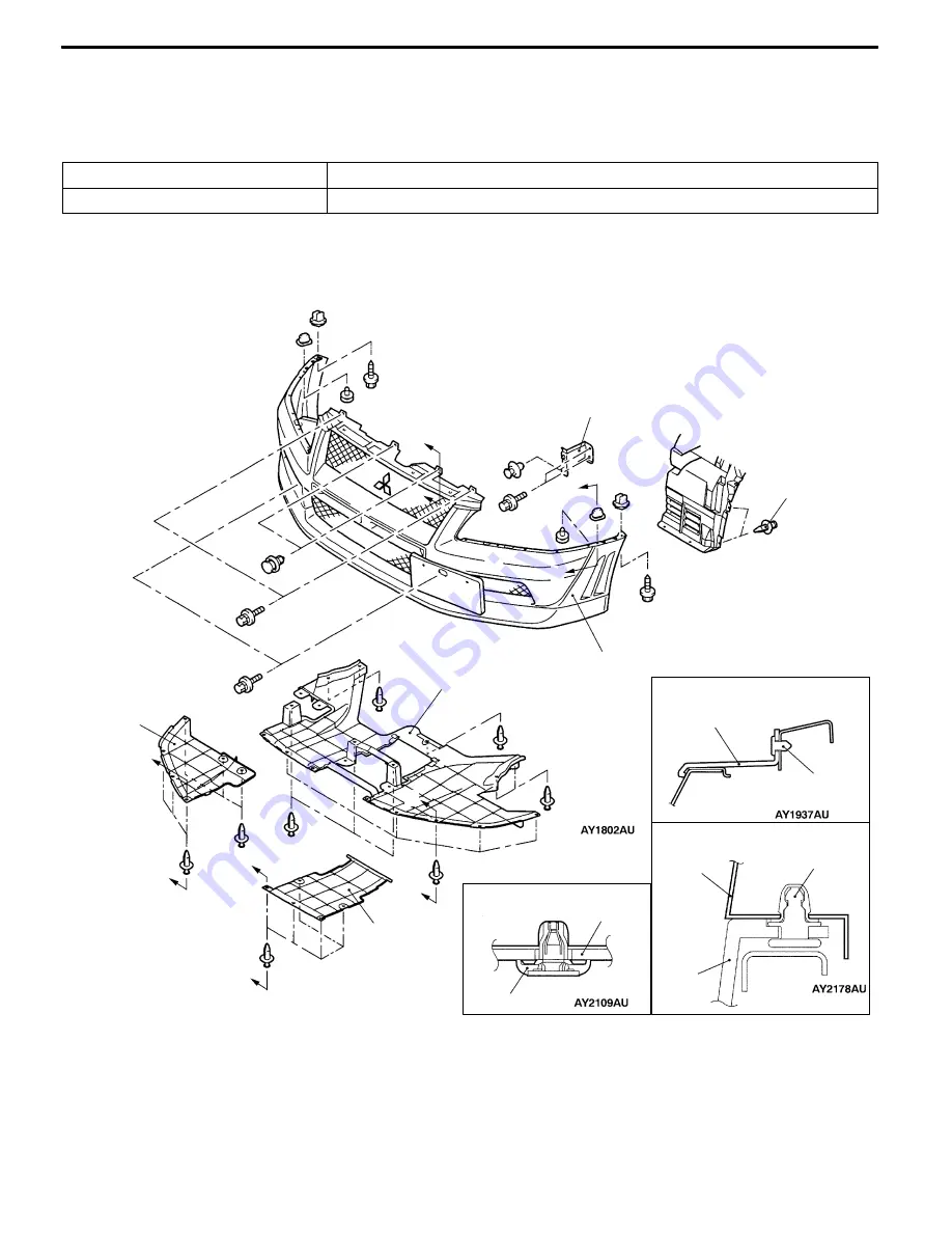 Mitsubishi MOTORS Lancer Evolution-VII 2001 Workshop Manual Download Page 841