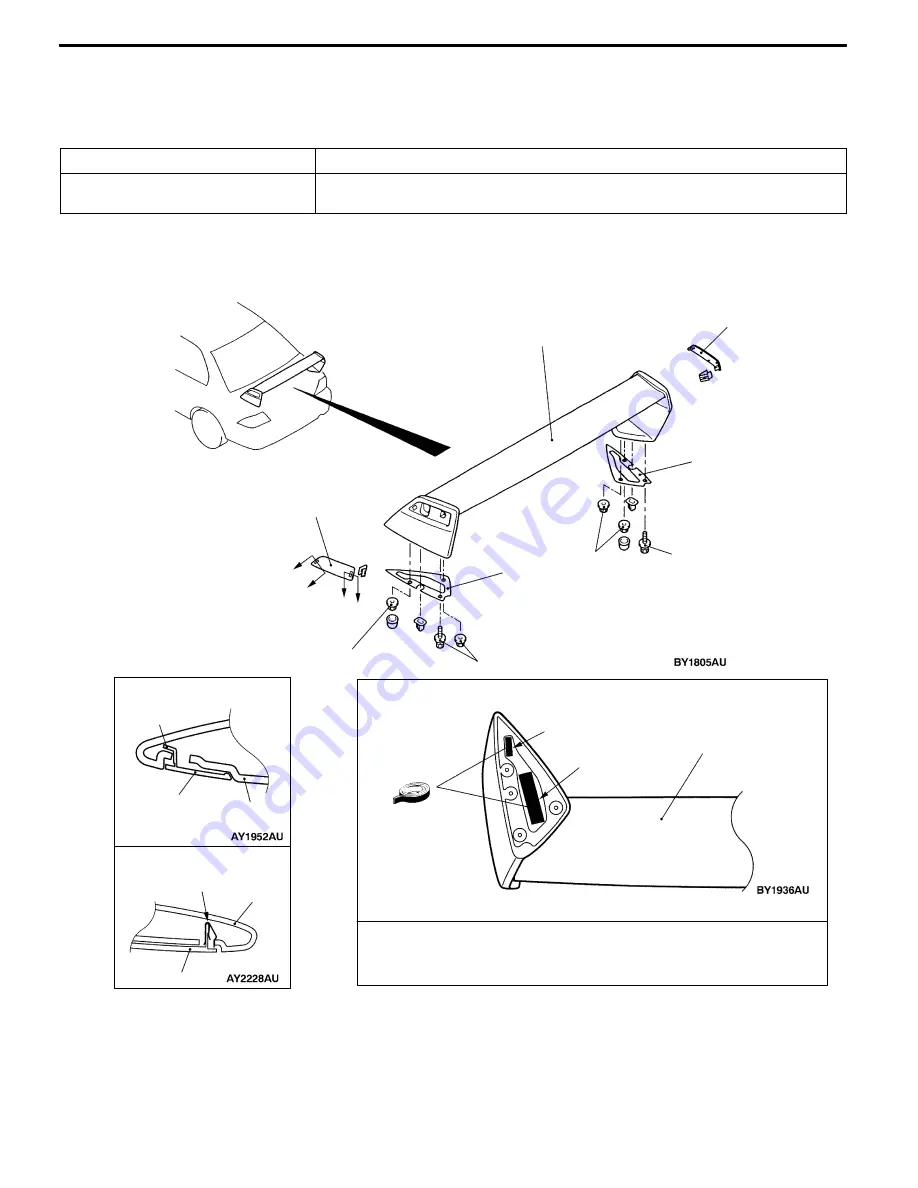 Mitsubishi MOTORS Lancer Evolution-VII 2001 Workshop Manual Download Page 851