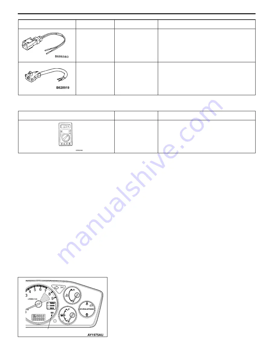 Mitsubishi MOTORS Lancer Evolution-VII 2001 Workshop Manual Download Page 897