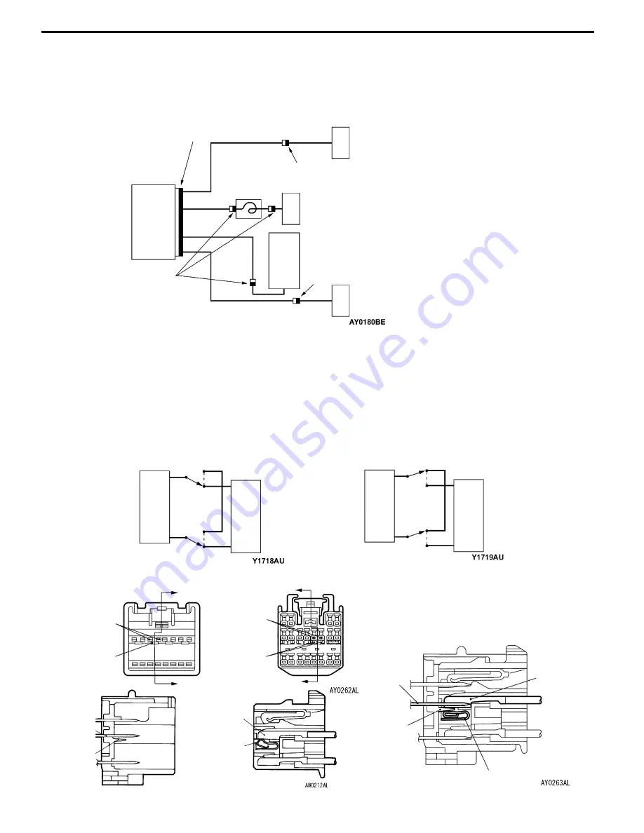 Mitsubishi MOTORS Lancer Evolution-VII 2001 Workshop Manual Download Page 899