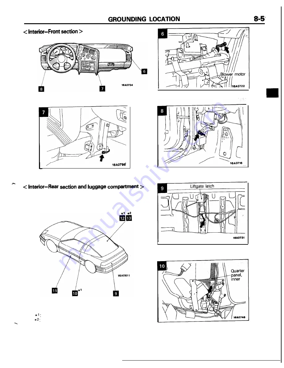 Mitsubishi MOTORS Laser 1991 Service Manual Download Page 5