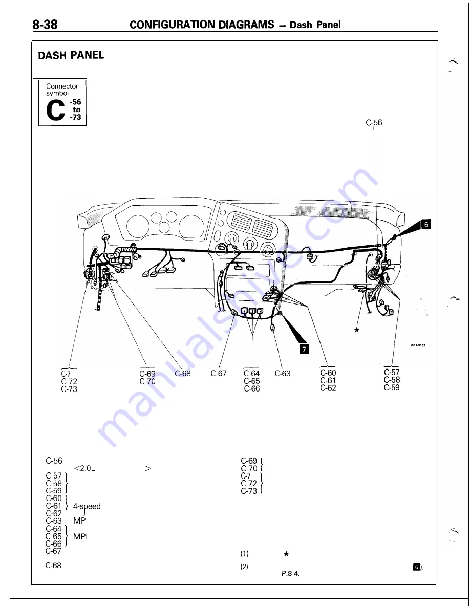 Mitsubishi MOTORS Laser 1991 Service Manual Download Page 38