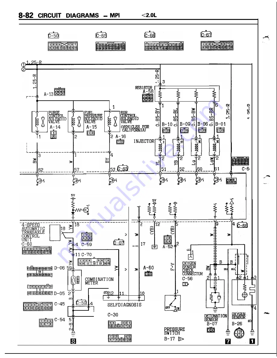 Mitsubishi MOTORS Laser 1991 Service Manual Download Page 82