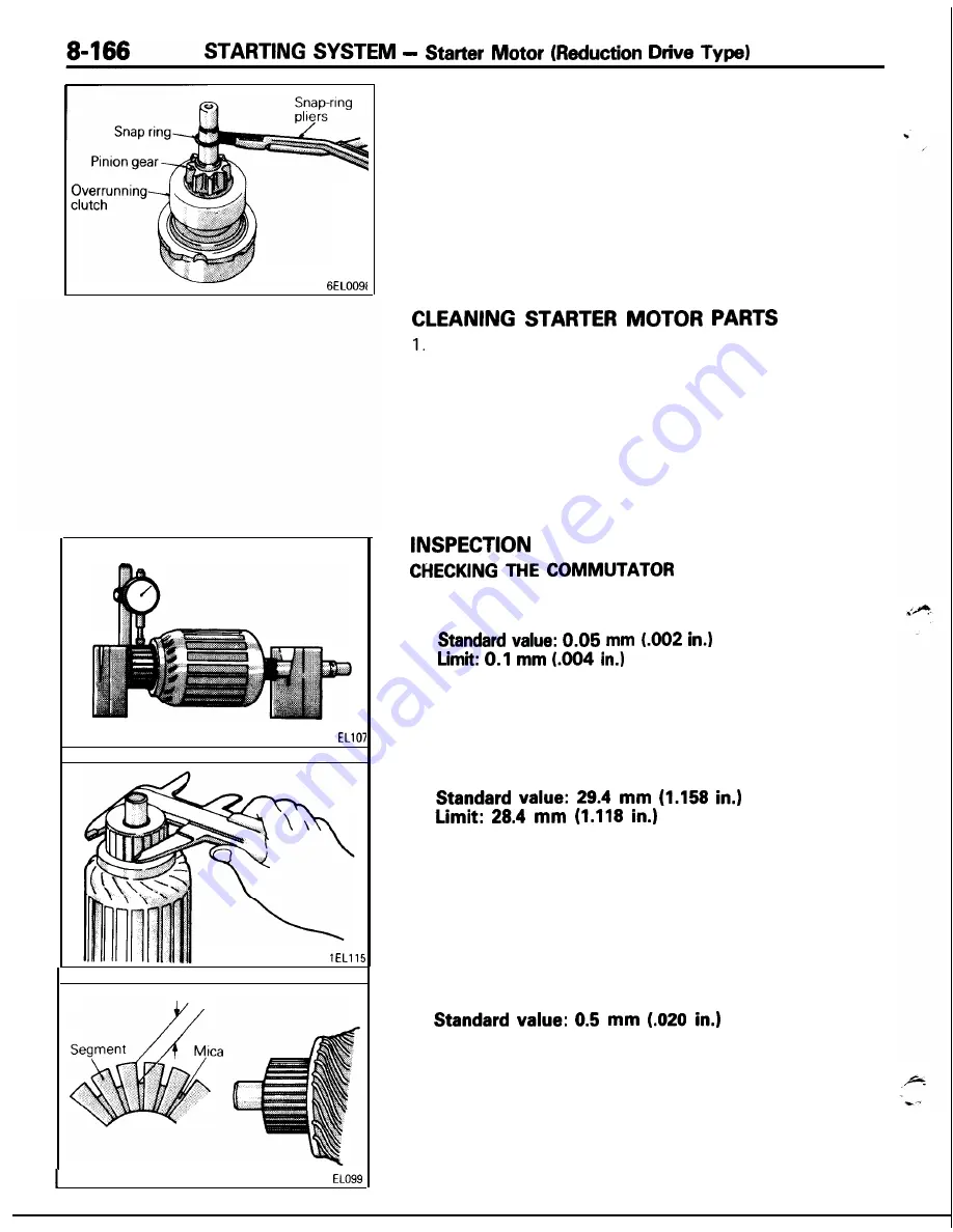 Mitsubishi MOTORS Laser 1991 Скачать руководство пользователя страница 166