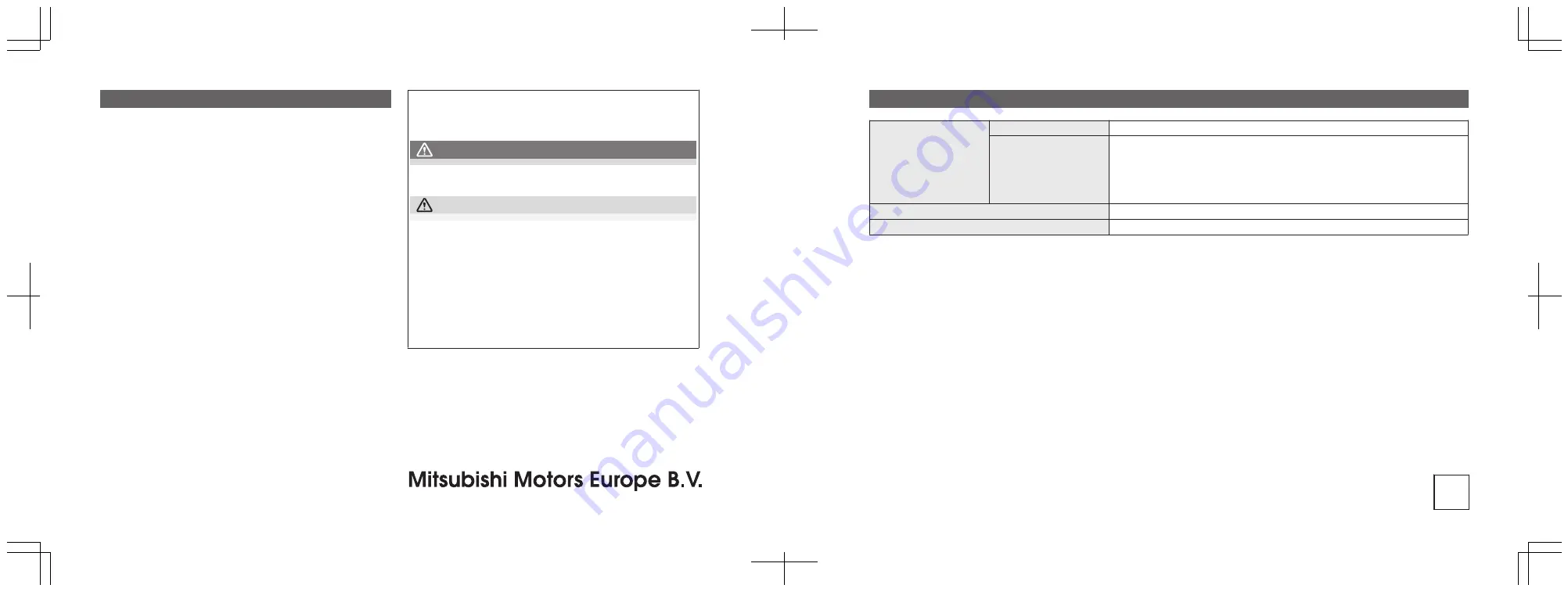 Mitsubishi MOTORS Outlander PHEV 2016 Owner'S Manual Download Page 2