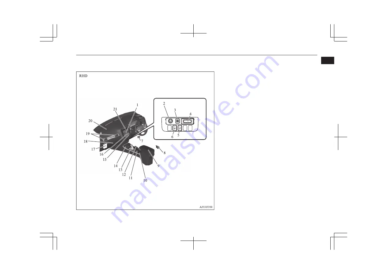 Mitsubishi MOTORS Outlander PHEV 2016 Owner'S Manual Download Page 7