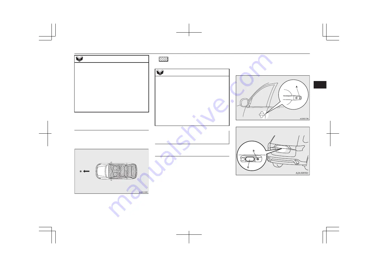 Mitsubishi MOTORS Outlander PHEV 2016 Owner'S Manual Download Page 67