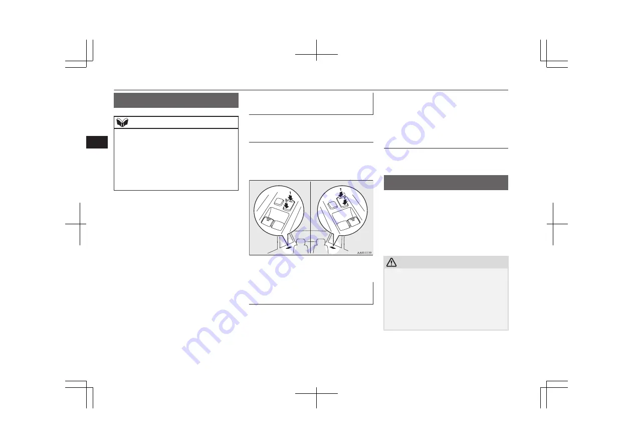 Mitsubishi MOTORS Outlander PHEV 2016 Owner'S Manual Download Page 74