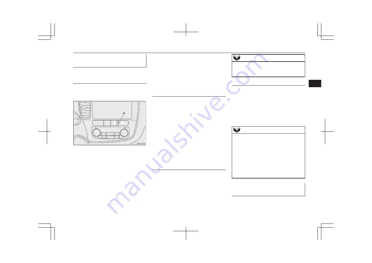 Mitsubishi MOTORS Outlander PHEV 2016 Owner'S Manual Download Page 87