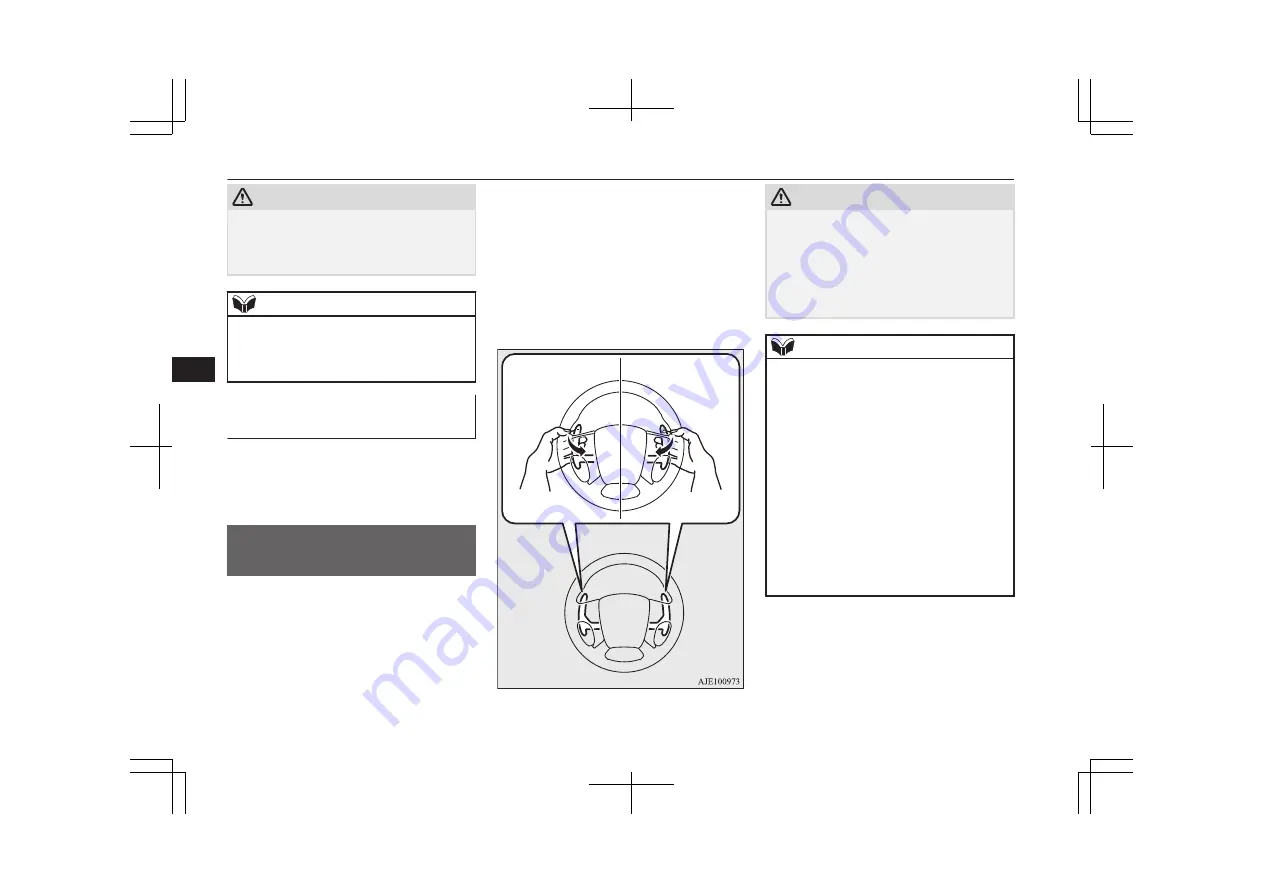 Mitsubishi MOTORS Outlander PHEV 2016 Owner'S Manual Download Page 216