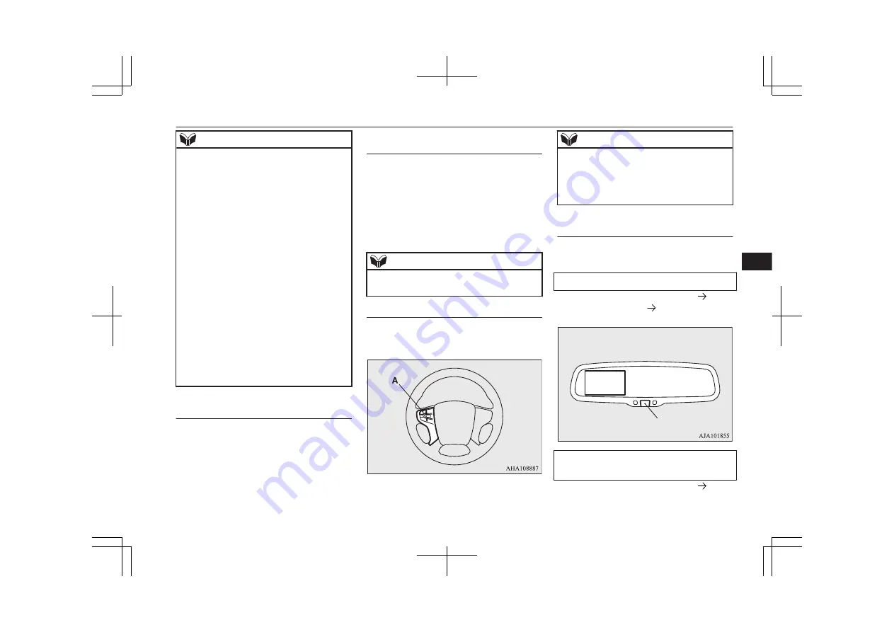 Mitsubishi MOTORS Outlander PHEV 2016 Owner'S Manual Download Page 291