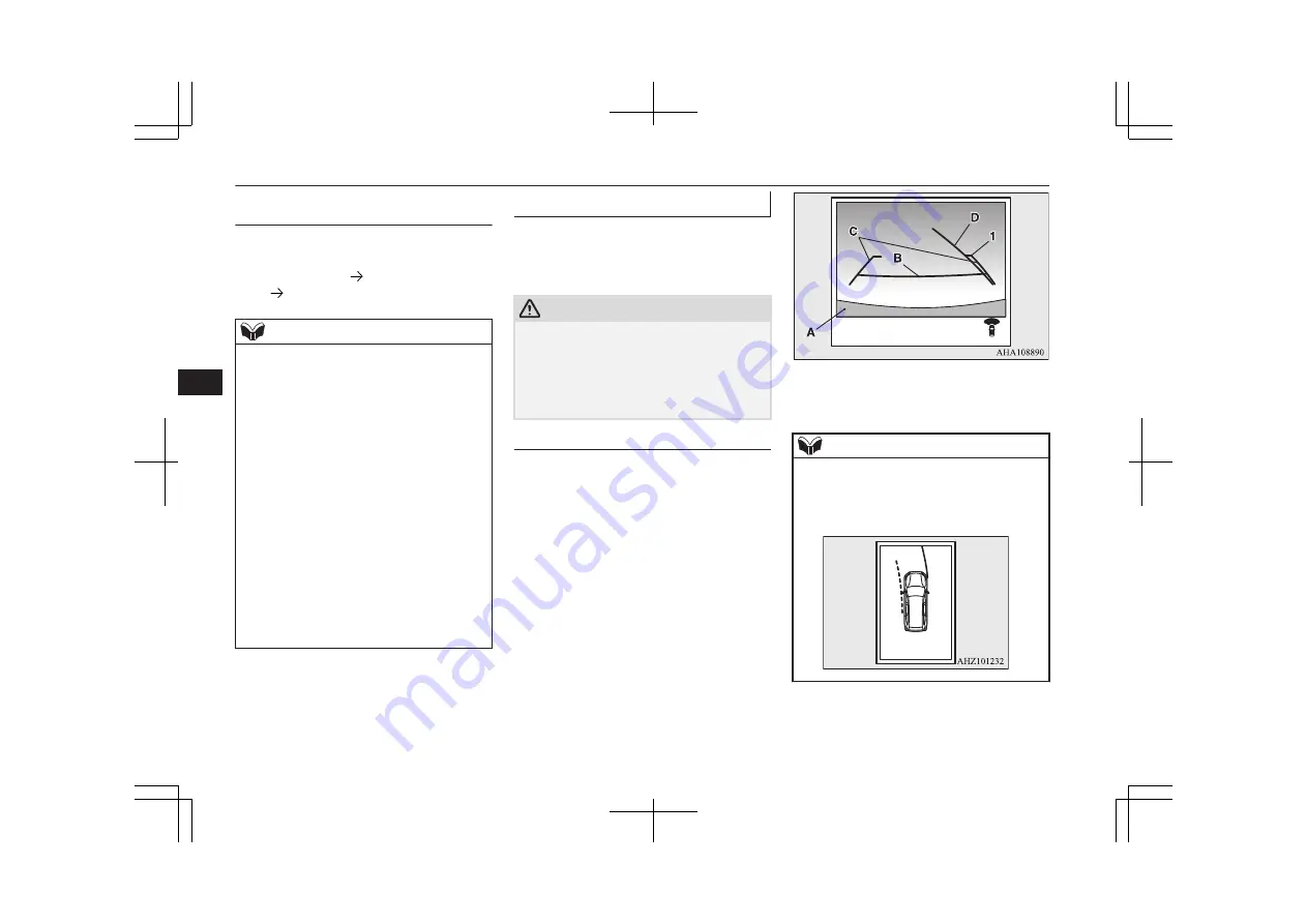 Mitsubishi MOTORS Outlander PHEV 2016 Owner'S Manual Download Page 292