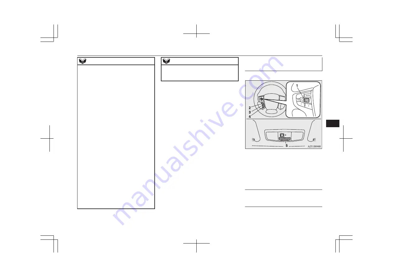 Mitsubishi MOTORS Outlander PHEV 2016 Owner'S Manual Download Page 351