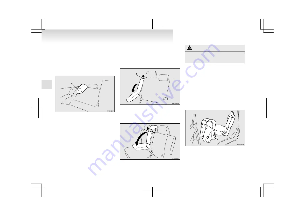 Mitsubishi MOTORS Pajero Owner'S Manual Download Page 47