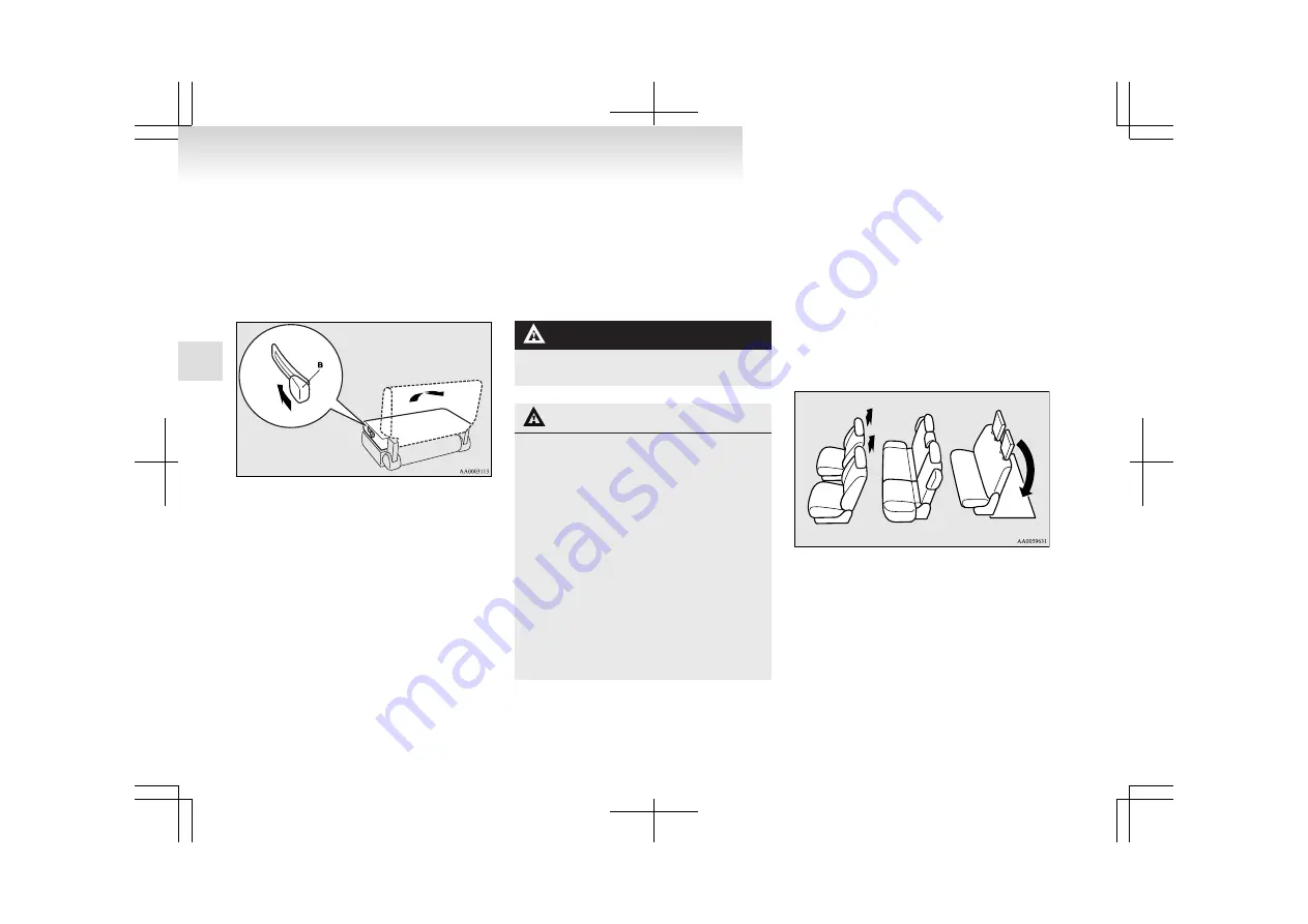 Mitsubishi MOTORS Pajero Owner'S Manual Download Page 55