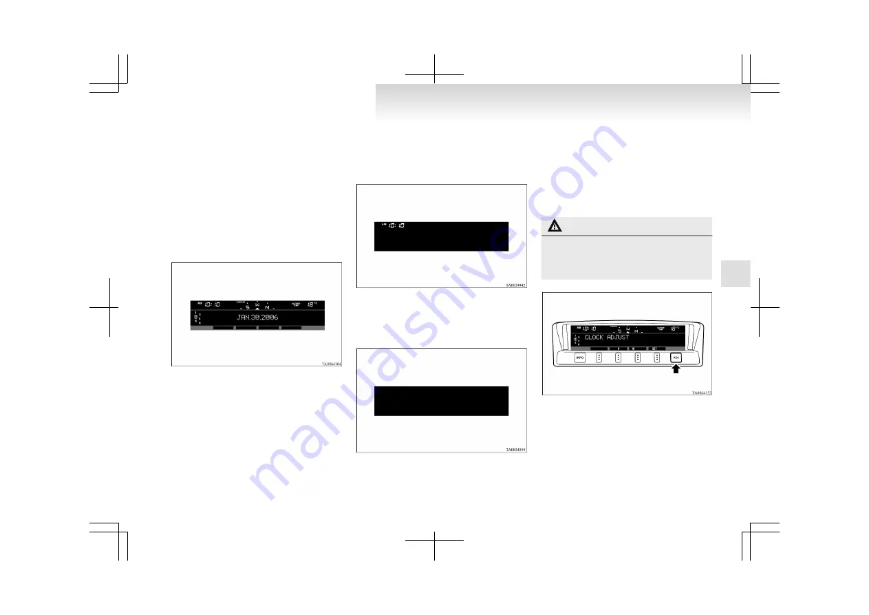 Mitsubishi MOTORS Pajero Owner'S Manual Download Page 100