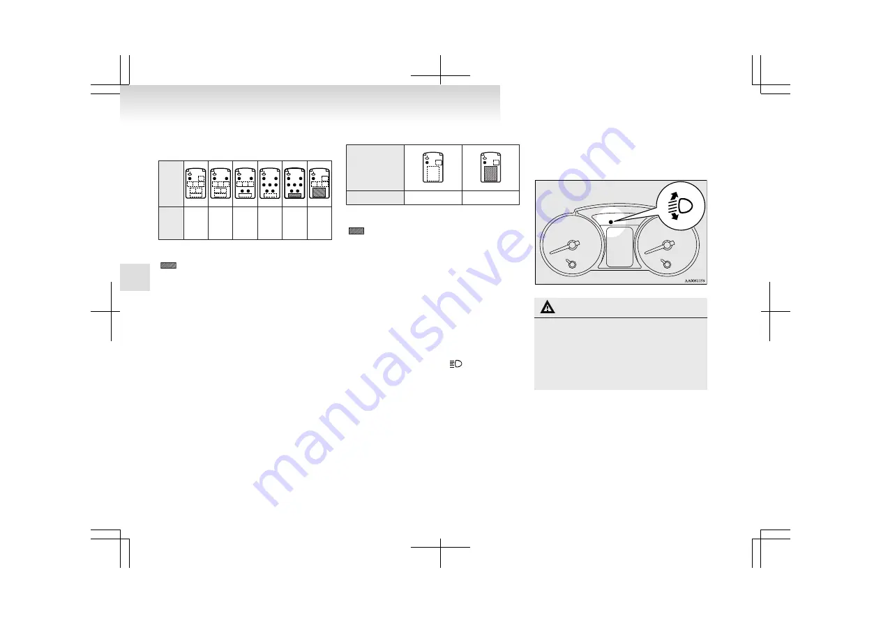 Mitsubishi MOTORS Pajero Owner'S Manual Download Page 115