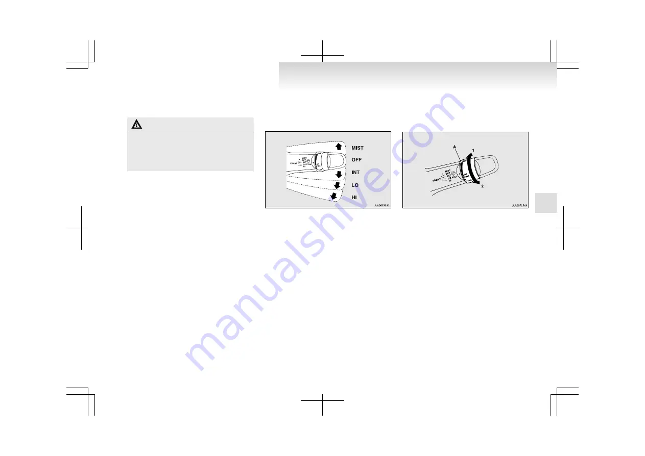 Mitsubishi MOTORS Pajero Owner'S Manual Download Page 118