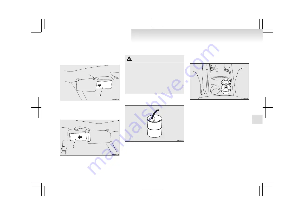 Mitsubishi MOTORS Pajero Owner'S Manual Download Page 268