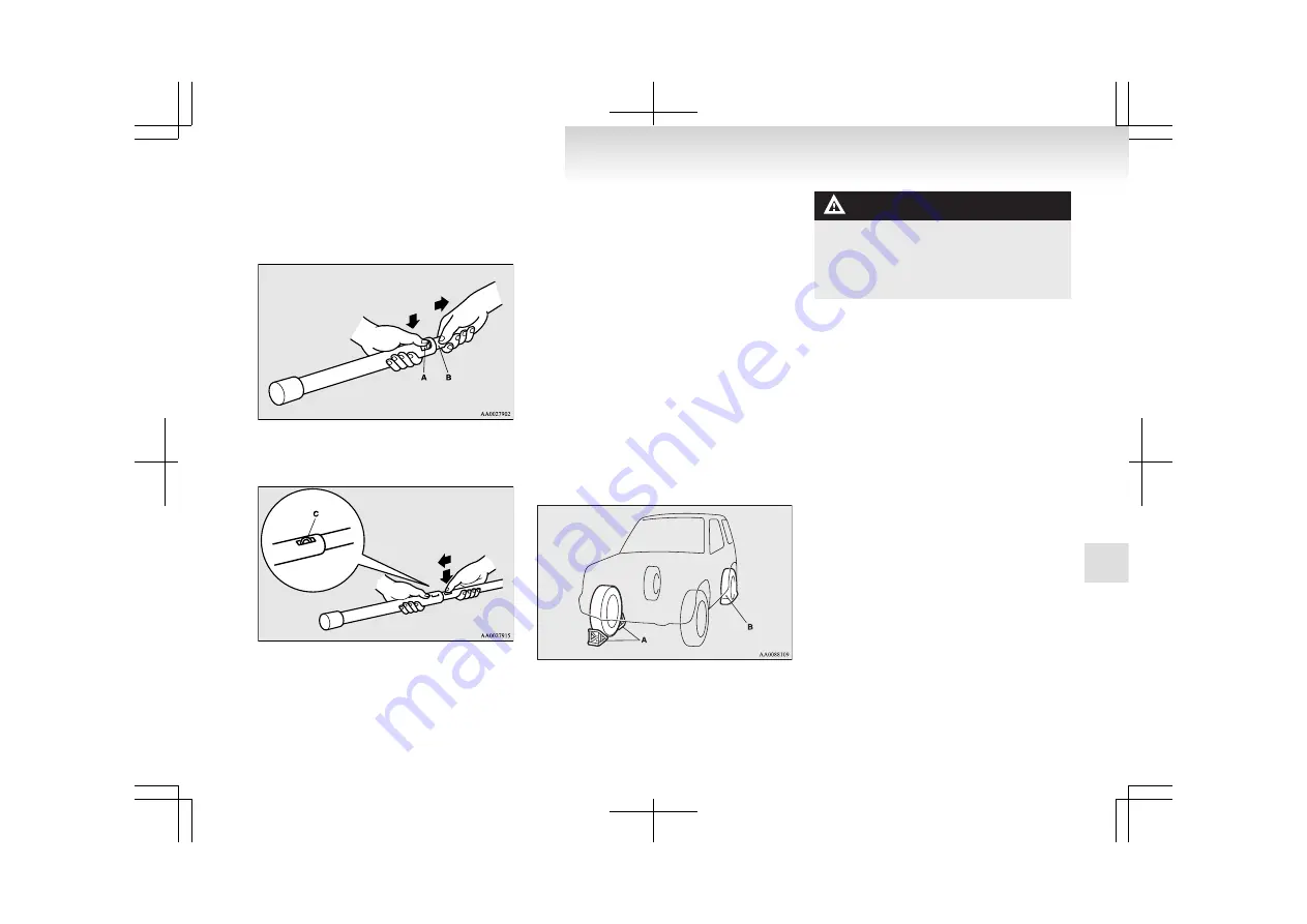 Mitsubishi MOTORS Pajero Owner'S Manual Download Page 290