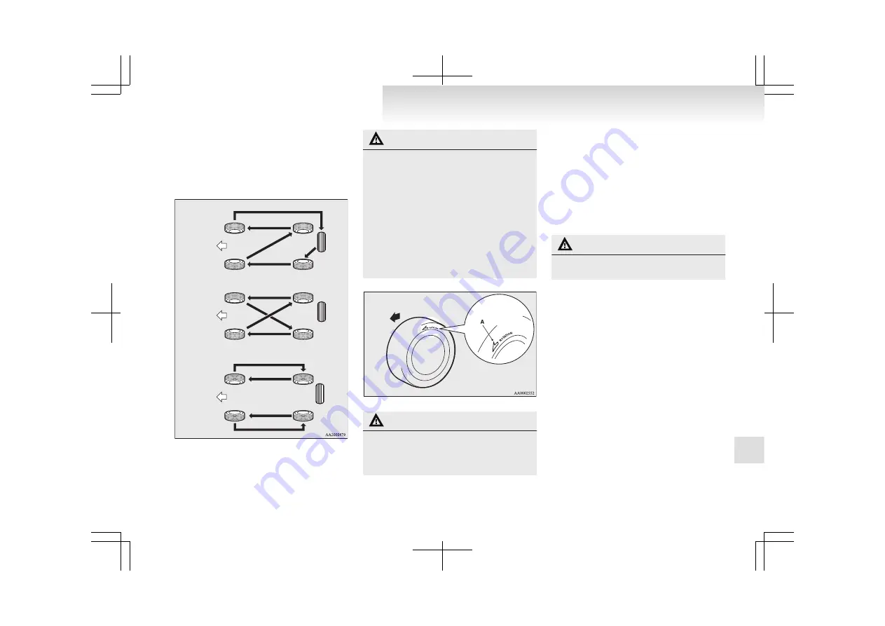 Mitsubishi MOTORS Pajero Owner'S Manual Download Page 322