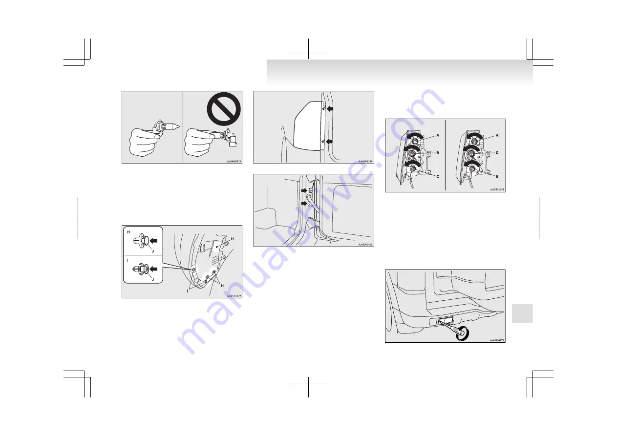 Mitsubishi MOTORS Pajero Owner'S Manual Download Page 334