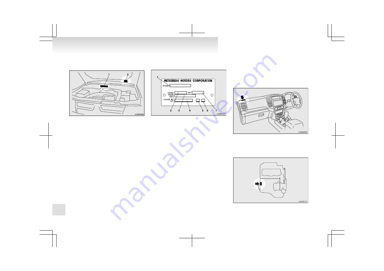 Mitsubishi MOTORS Pajero Owner'S Manual Download Page 341