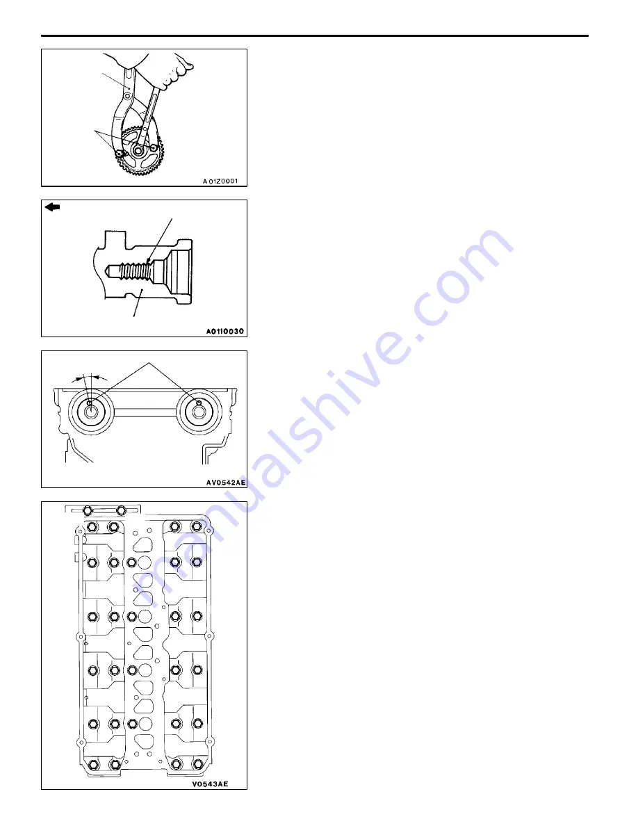 Mitsubishi MOTORS Space Runner 1998 Workshop Manual Download Page 54