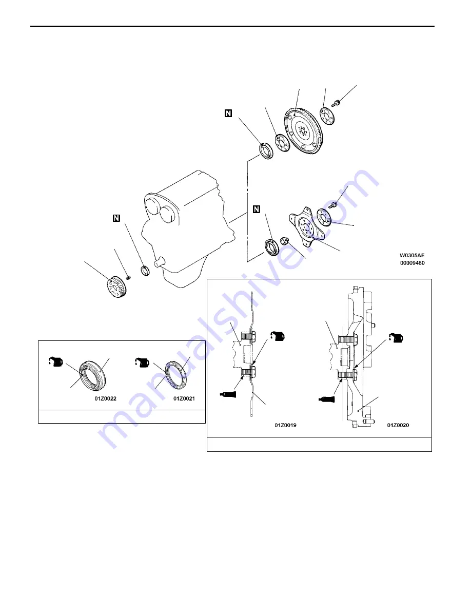 Mitsubishi MOTORS Space Runner 1998 Workshop Manual Download Page 58