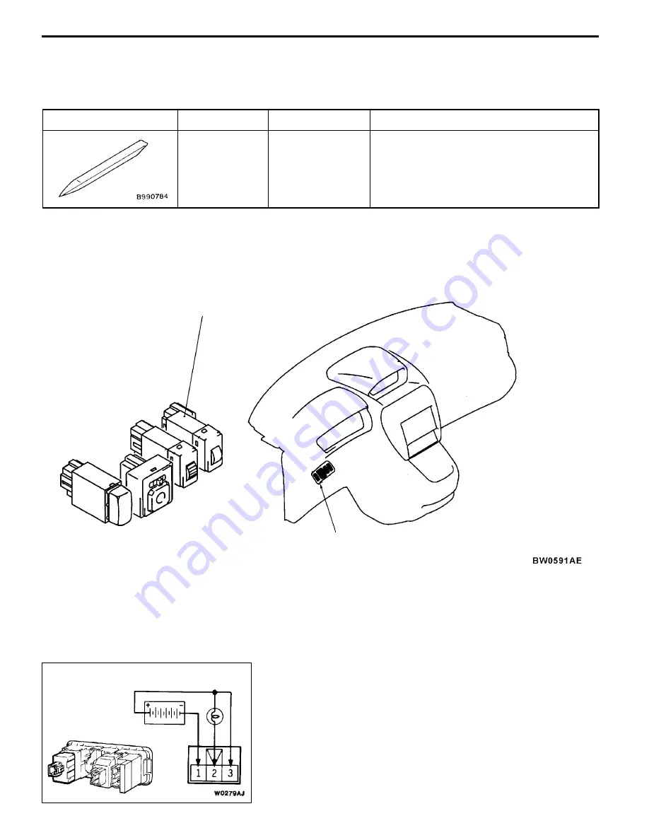 Mitsubishi MOTORS Space Runner 1998 Скачать руководство пользователя страница 1069